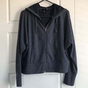 H&M - Blue Zip-Up Hoodie | Size M